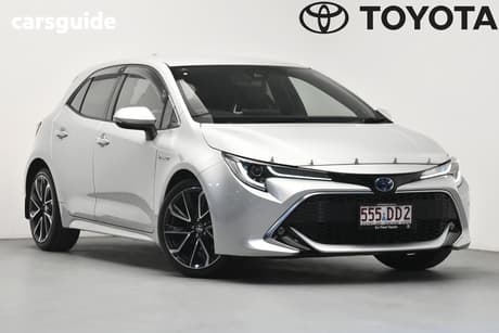 Silver 2021 Toyota Corolla Hatchback Zr Hybrid