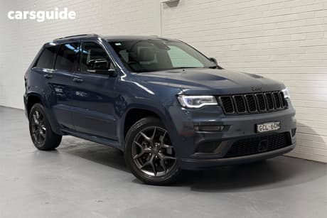 Blue 2020 Jeep Grand Cherokee Wagon S-Limited