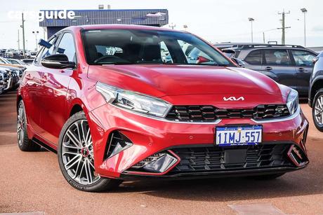 Red 2024 Kia Cerato Hatchback Gt