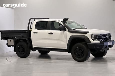 White 2025 Ford Ranger Dual Cab Chassis Super Duty (4X4)