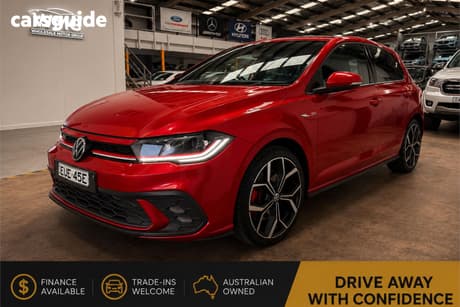 Red 2022 Volkswagen Polo Hatchback Gti