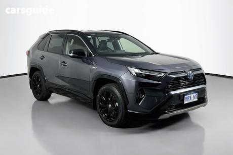 Grey 2022 Toyota RAV4 Wagon Xse (Awd) Hybrid