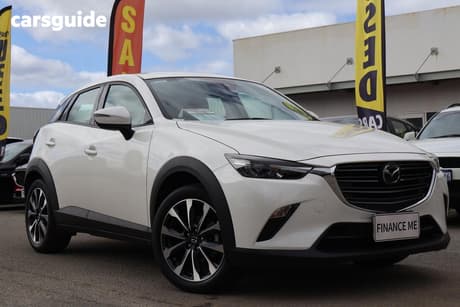 White 2025 Mazda CX-3 Wagon G20 Pure