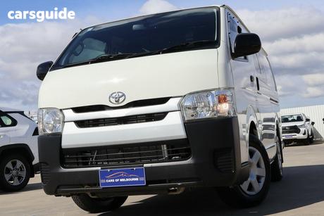 White 2016 Toyota HiAce Van Lwb Crew