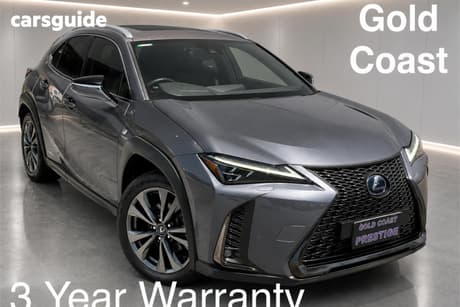 Grey 2020 Lexus UX250H Wagon F Sport Hybrid