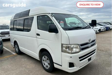 White 2011 Toyota HiAce Commercial WELCAB