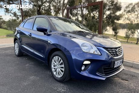 Blue 2021 Suzuki Baleno Hatchback Gl