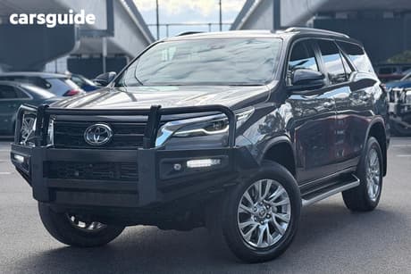 Grey 2022 Toyota Fortuner Wagon Crusade