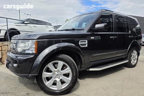 Black 2013 Land Rover Discovery 4 Wagon 3.0 Sdv6 Hse