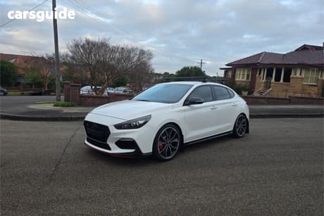 White 2019 Hyundai I30 Hatchback N Performance