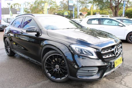 Black 2017 Mercedes-Benz GLA220 Wagon D