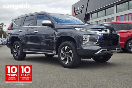 Grey 2024 Mitsubishi Pajero Sport Wagon Exceed (4Wd) 7 Seat