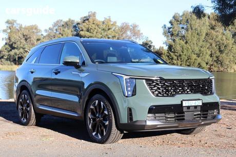 Green 2026 Kia Sorento Wagon Gt-Line 7 Seat