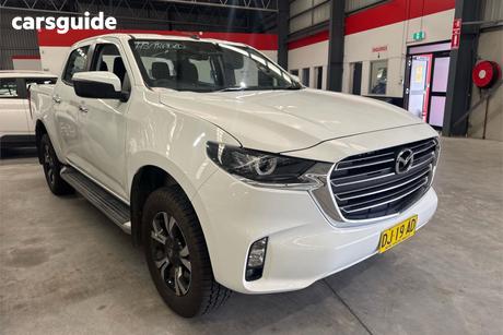 White 2023 Mazda BT-50 Dual Cab Pick-up Xtr (4X4)