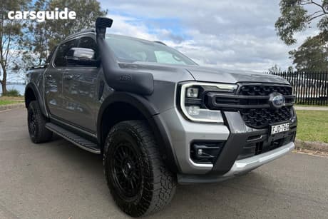Silver 2024 Ford Ranger Double Cab Pick Up Wildtrak 3.0 (4X4)