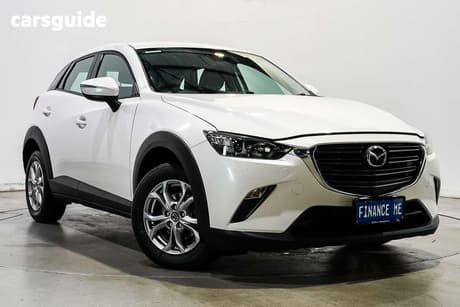 White 2019 Mazda CX-3 Wagon Maxx Sport (Fwd)
