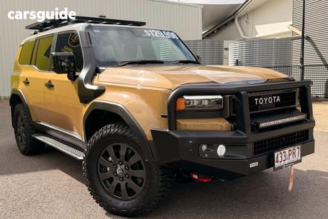 Beige 2024 Toyota Landcruiser Prado Wagon Altitude Twotone