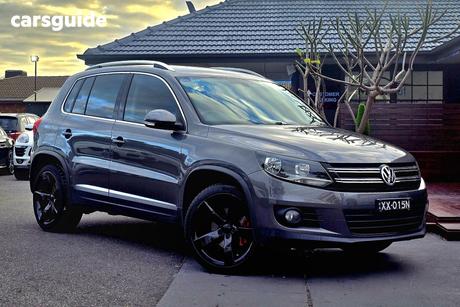Grey 2012 Volkswagen Tiguan Wagon 155 Tsi (4X4)