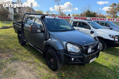 Grey 2018 Isuzu D-MAX Crew Cab Chassis Sx (4X4)