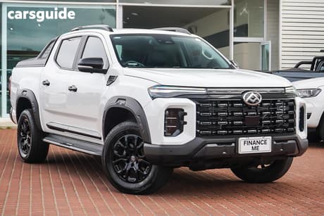 White 2024 LDV T60 Double Cab Utility Max Mega Tub (4X4)