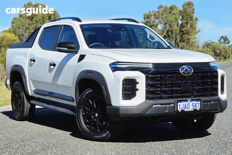 White 2026 LDV T60 Double Cab Utility Max Plus (4X4)