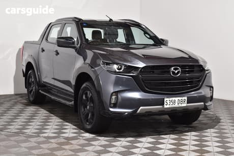 Grey 2024 Mazda BT-50 Dual Cab Pick-up Sp (4X4)