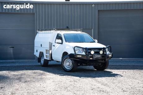 White 2018 Isuzu D-MAX Cab Chassis Sx Hi-Ride (4X2)