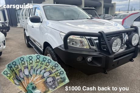 White 2017 Nissan Navara Dual Cab Utility Sl (4X4)
