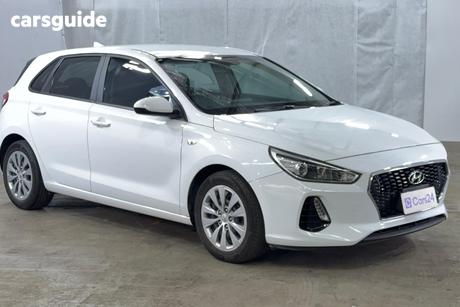 White 2019 Hyundai I30 Hatchback Go