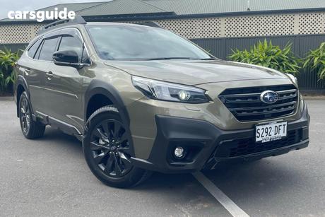 Green 2025 Subaru Outback Wagon Awd Sport