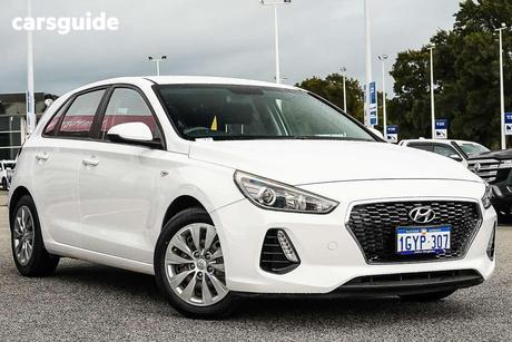 White 2019 Hyundai I30 Hatchback Go