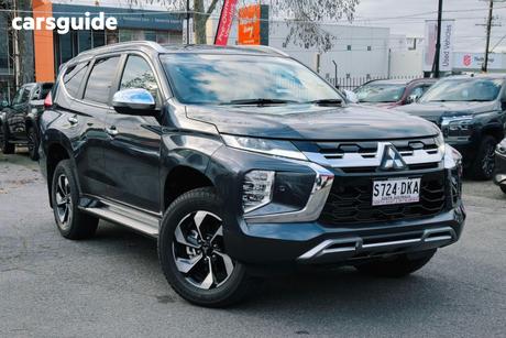 Grey 2024 Mitsubishi Pajero Sport Wagon Exceed (4Wd) 7 Seat