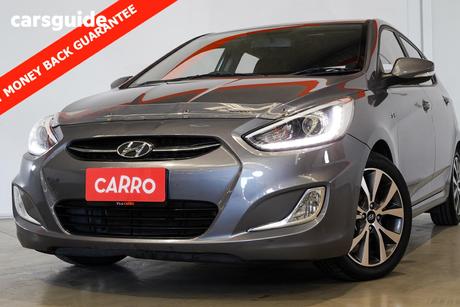 Silver 2016 Hyundai Accent Hatchback Sr