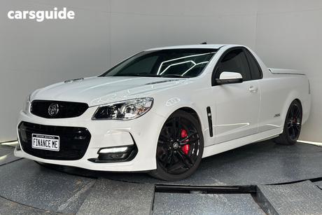 White 2015 Holden UTE Utility Ss-V Redline