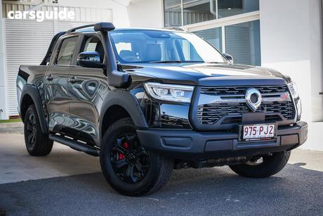 Black 2025 GWM Cannon Dual Cab Utility Xsr (4X4)
