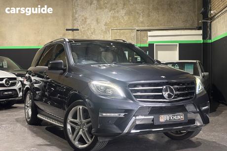 Grey 2012 Mercedes-Benz ML350 Wagon Cdi Bluetec (4X4)