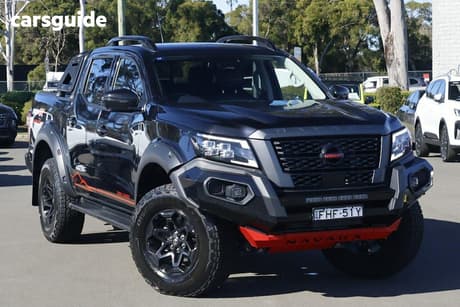 Black 2024 Nissan Navara Dual Cab Pick-up Pro-4X (4X4)