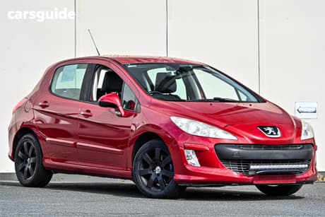 Red 2010 Peugeot 308 Hatchback Xse Turbo