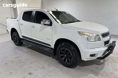 White 2012 Holden Colorado Crew Cab Pickup Ltz (4X2)