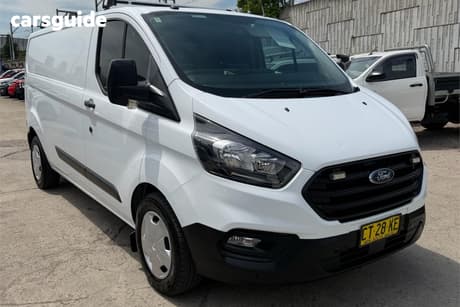 White 2018 Ford Transit Custom Van 340L (Lwb)