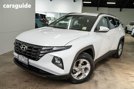 White 2023 Hyundai Tucson Wagon (Fwd)