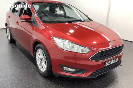 Red 2017 Ford Focus Hatchback Trend