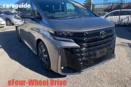 Grey 2026 Toyota Vellfire SUV HYBRID Z PREMIER AUTO