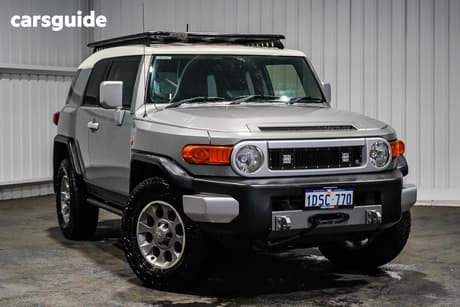 Silver 2011 Toyota FJ Cruiser Wagon