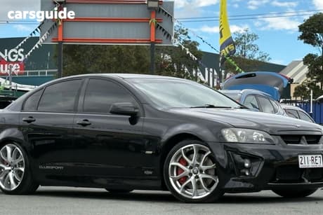 Black 2008 HSV Clubsport Sedan R8 R
