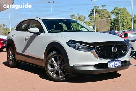 White 2025 Mazda CX-30 Wagon G20 Astina (Fwd)