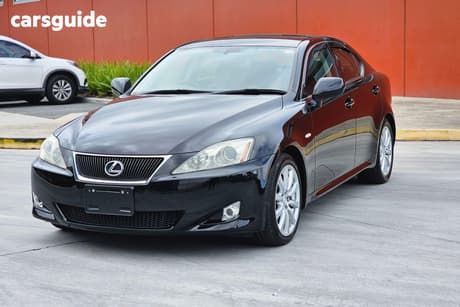 Black 2007 Lexus IS Sedan GSE21