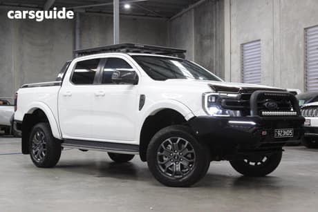 White 2023 Ford Ranger Double Cab Pick Up Wildtrak 3.0 (4X4)