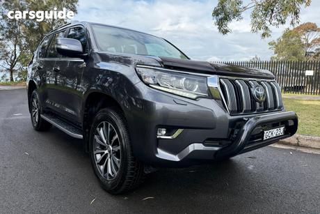 Grey 2021 Toyota Landcruiser Prado Wagon Kakadu