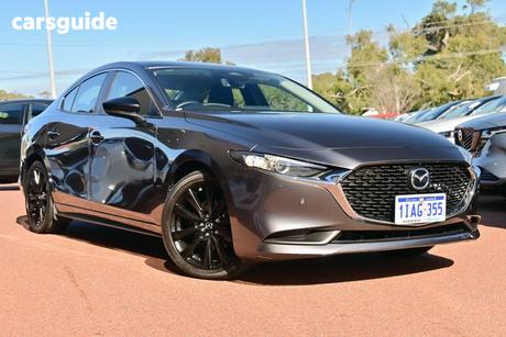 Grey 2023 Mazda 3 Sedan G25 Evolve Sp